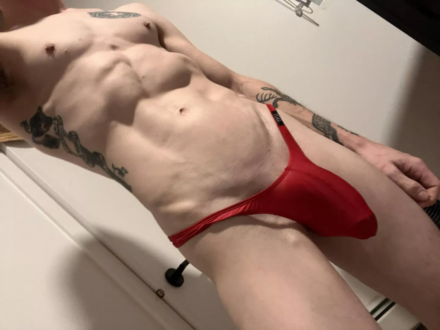 Skinny and hung