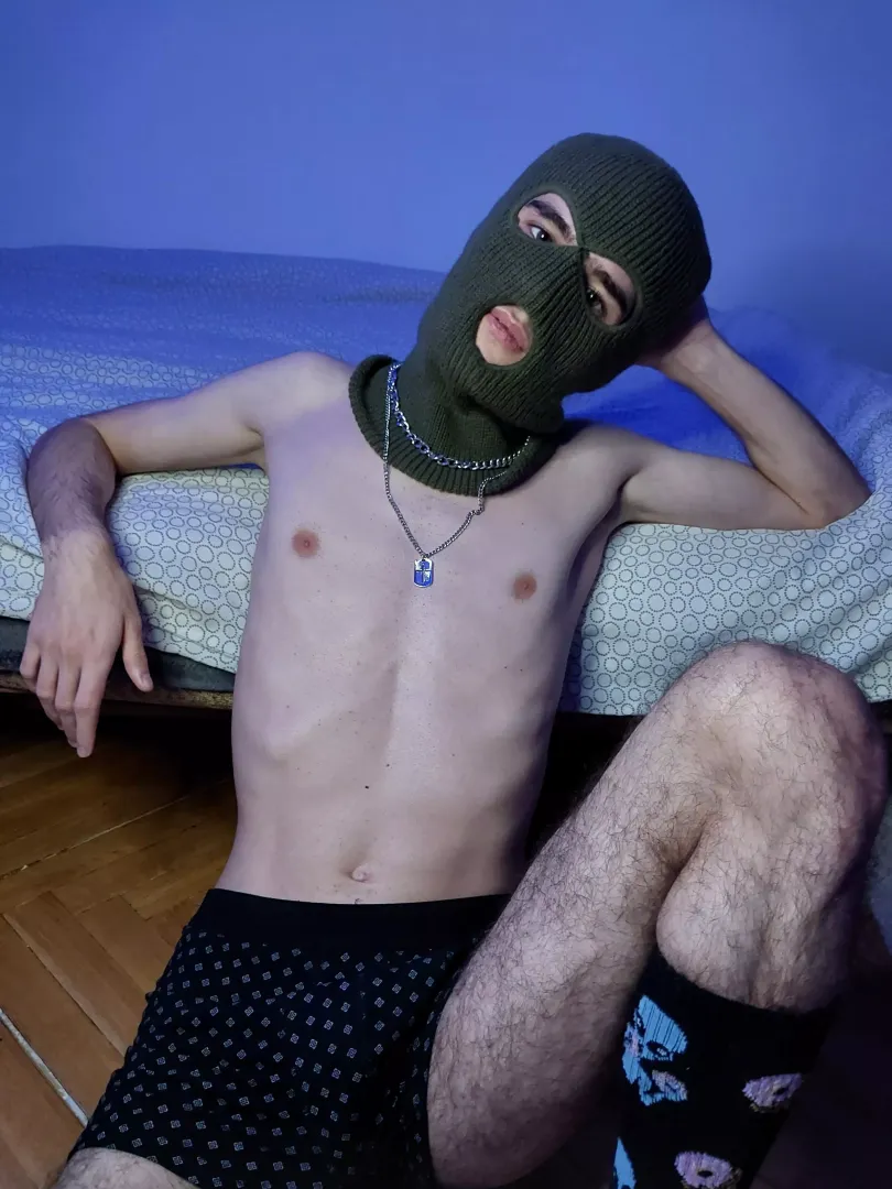 Skinny twink