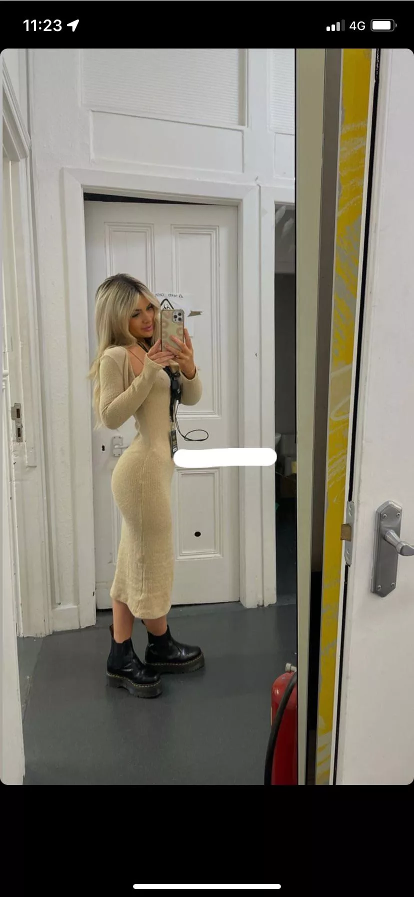 Skintight dress