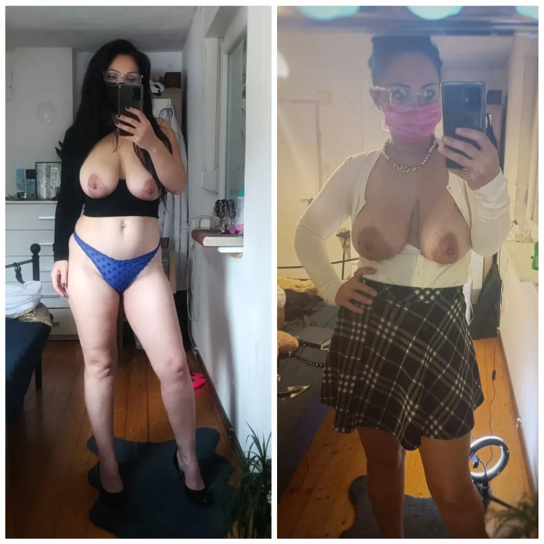 Skirt off or skirt on?