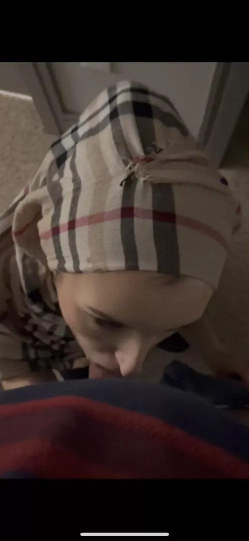 Skull fucking my skinny Muslim wife