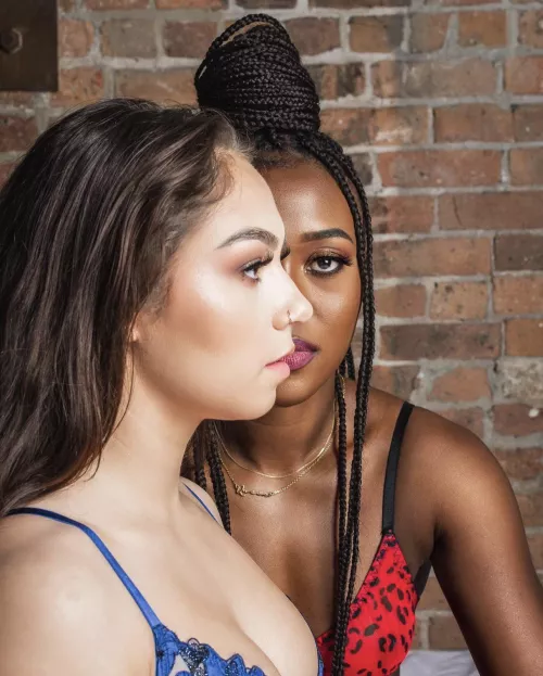 Skye Blue and Queen Aminata