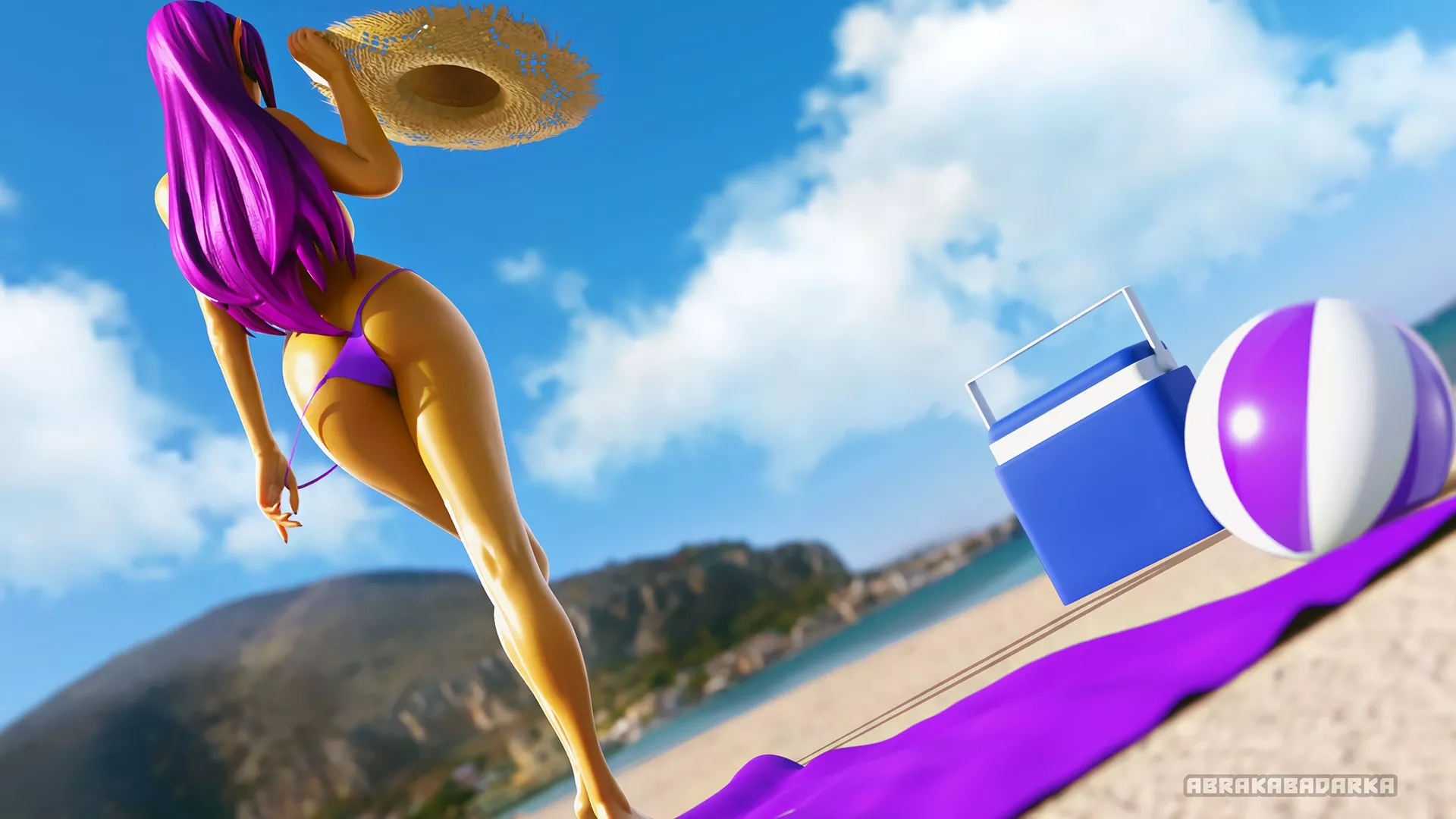 Skye loves spring break (abrakabadarka)