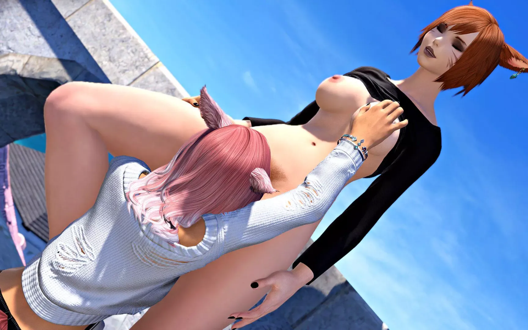 Skye's Pleasure Under The Sun (Nexoh3D)
