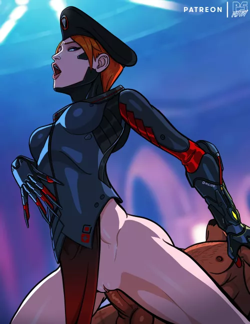 Sleeping on Moira. She's bad af bruh.