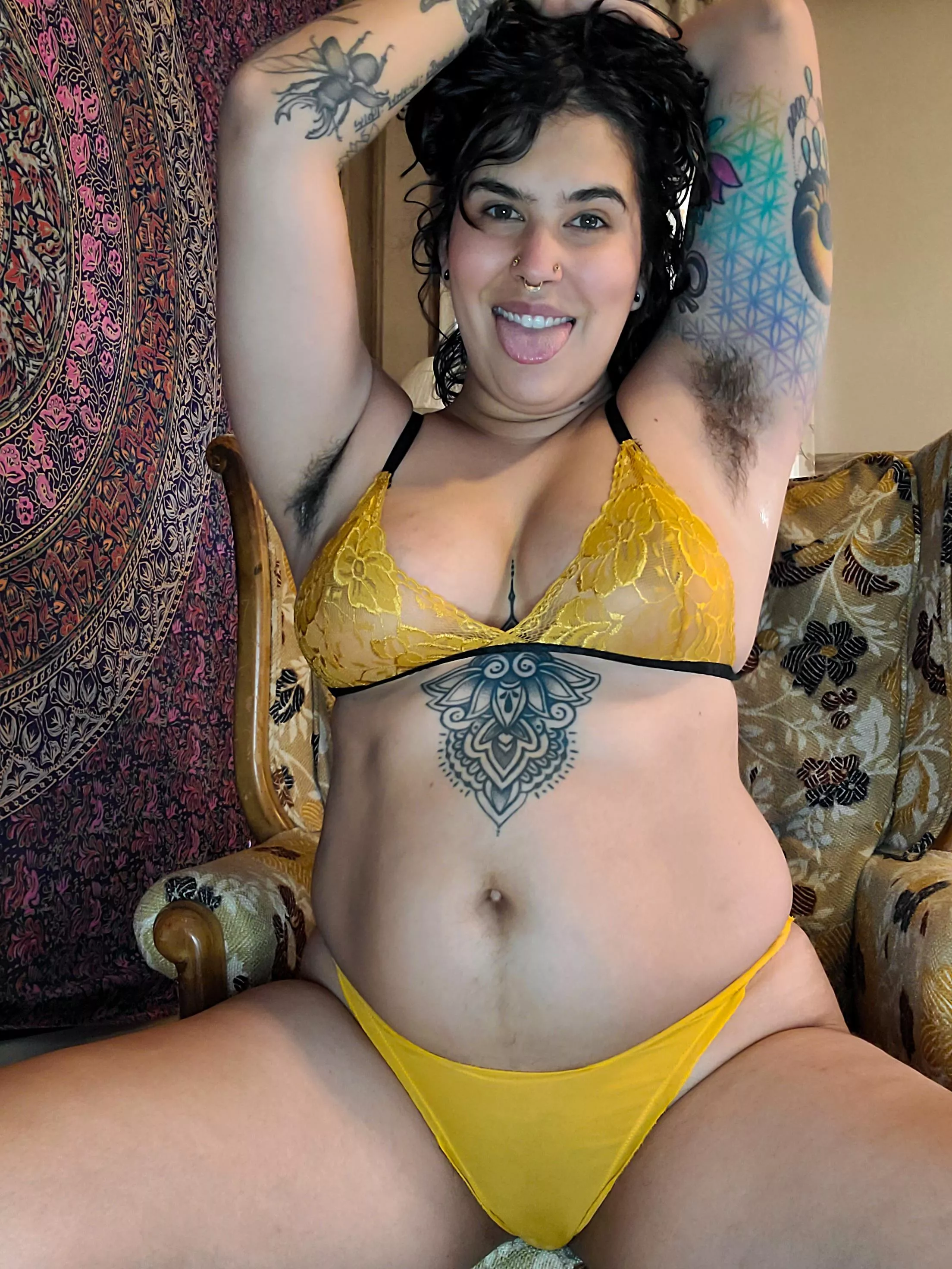 Smell them or lick them? 