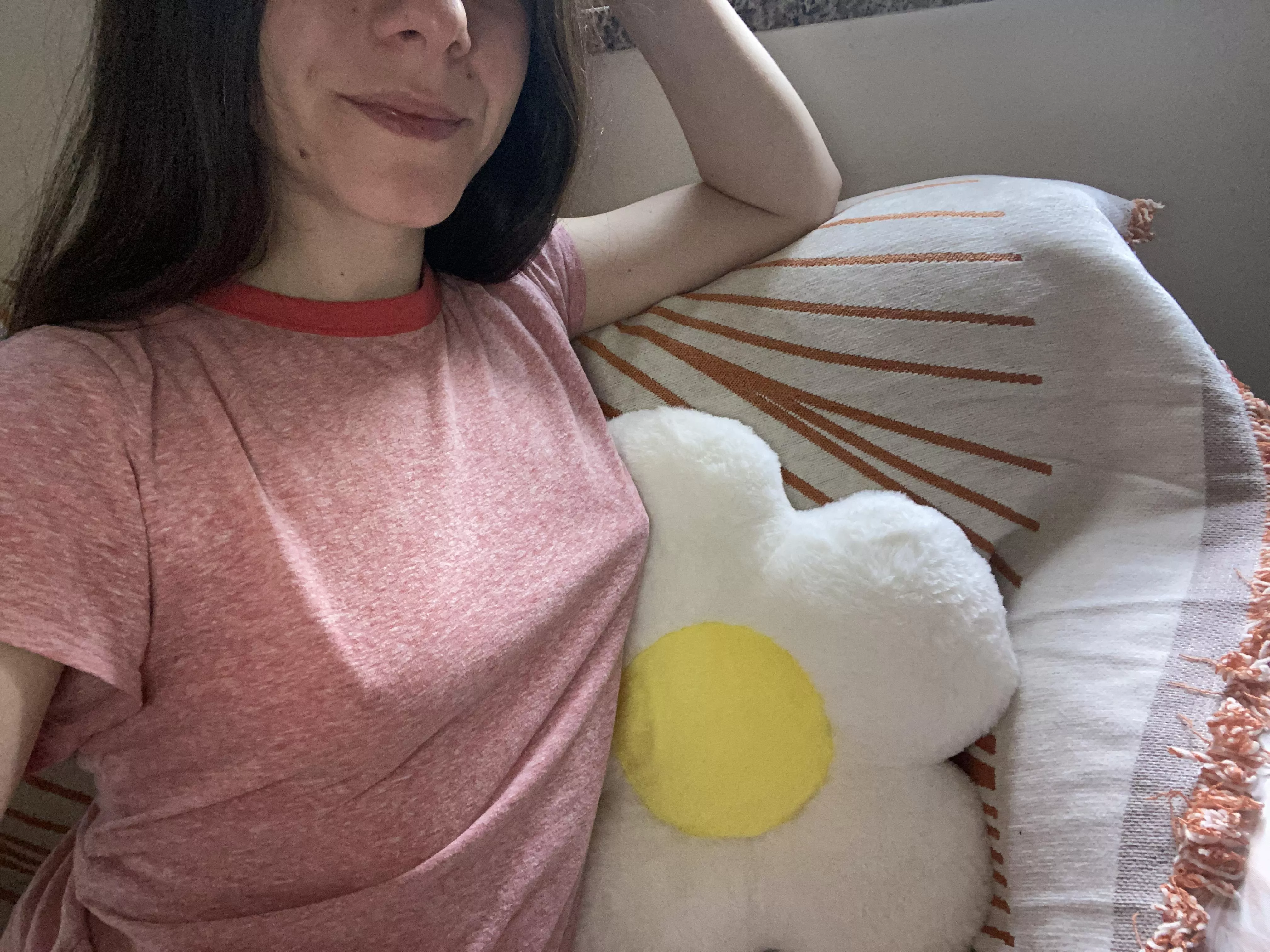 Smiling through a cloudy day