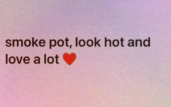 Smoke up ladies