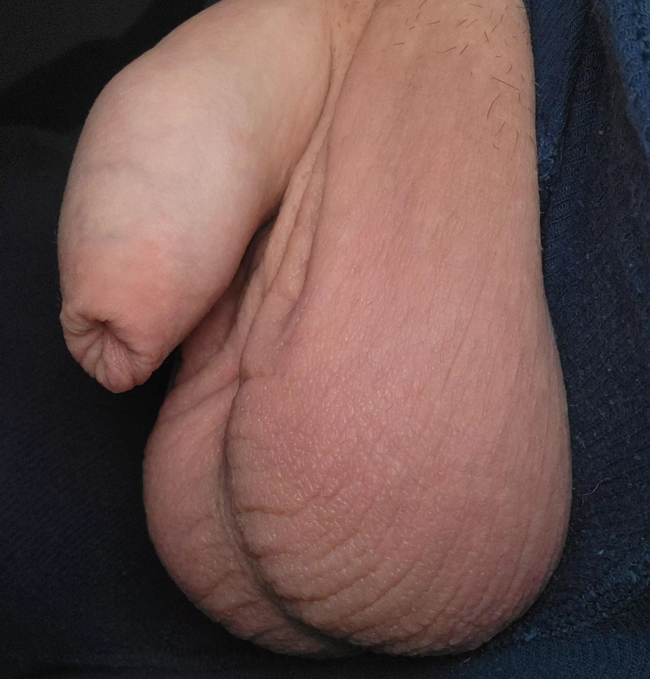 smooth and bald
