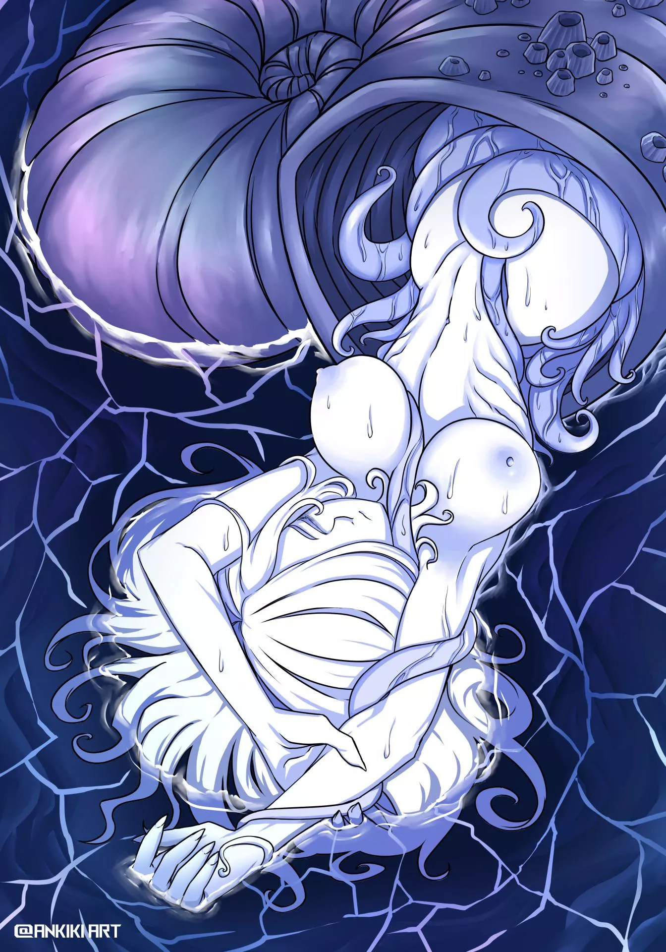 Snail Woman from Bloodborne Commission by me