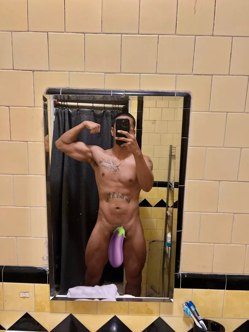Sniff away before I shower