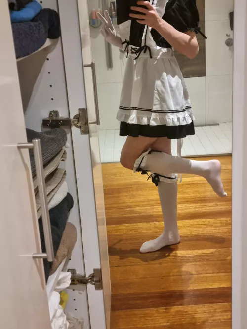 So I bought a maid outfit...