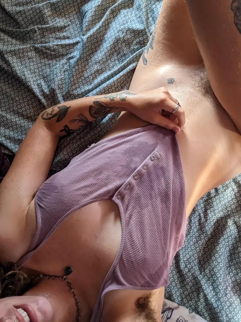 so sweaty the sheets were soaked🤤