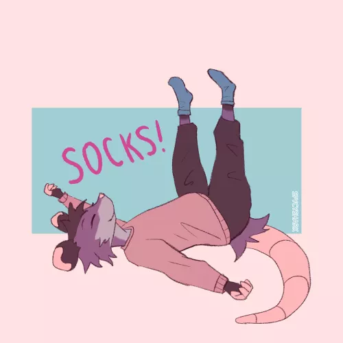 SOCKS! by me @spycyshark