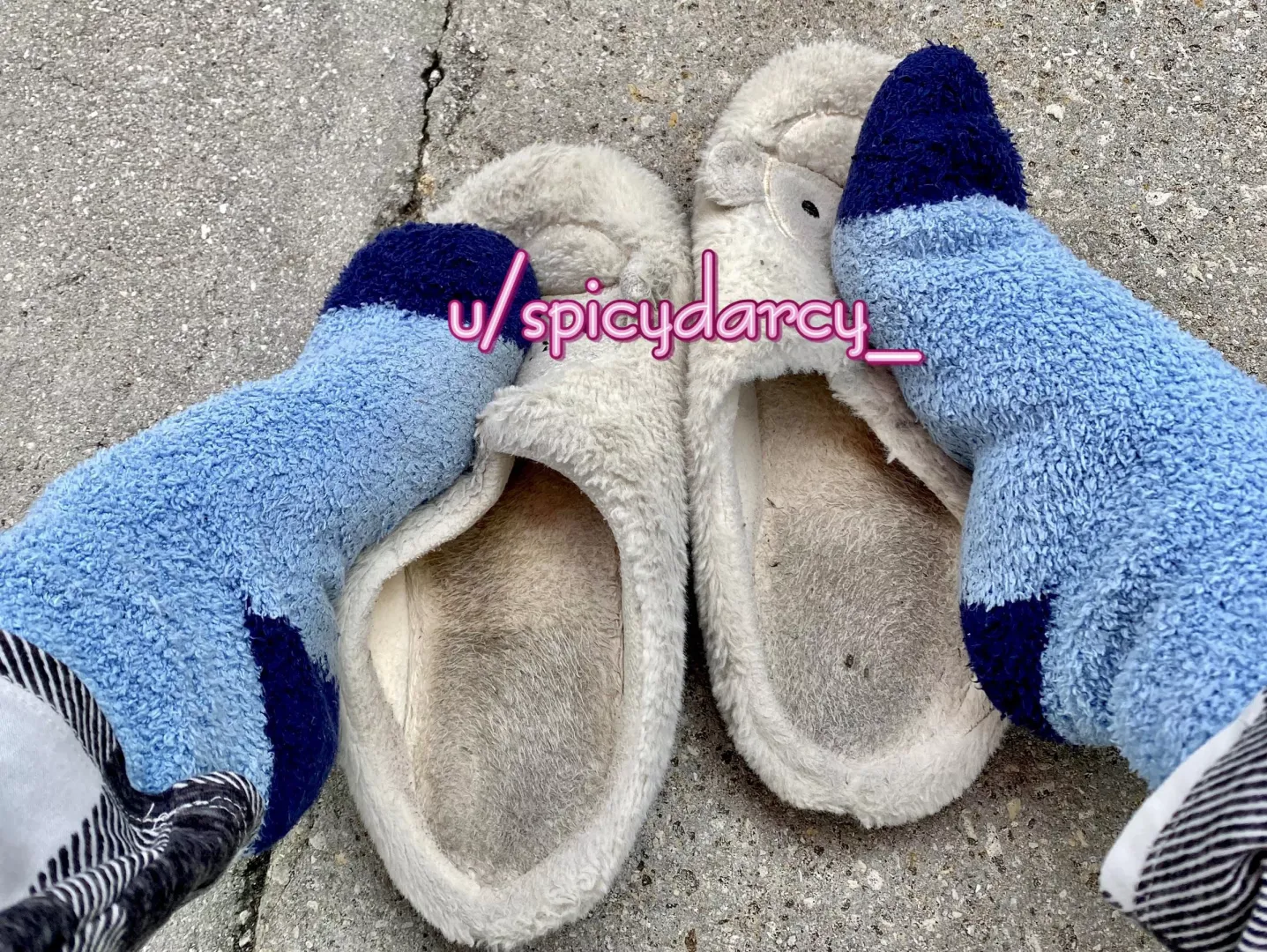 Socks or slippers? Or both?