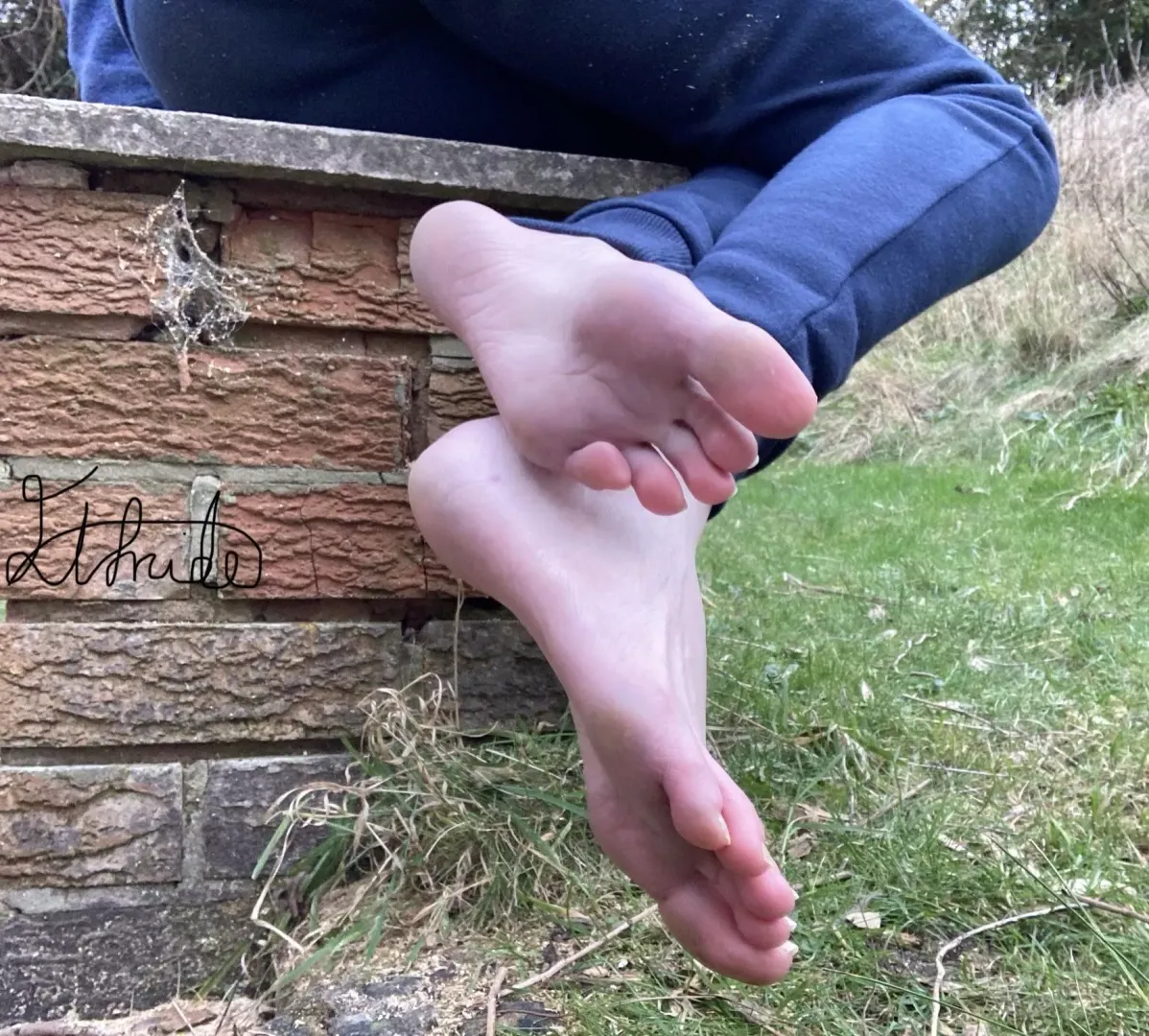 Soft pink soles 