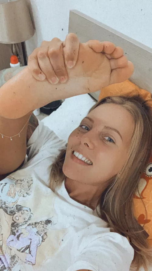 Soles in yo face? 😋