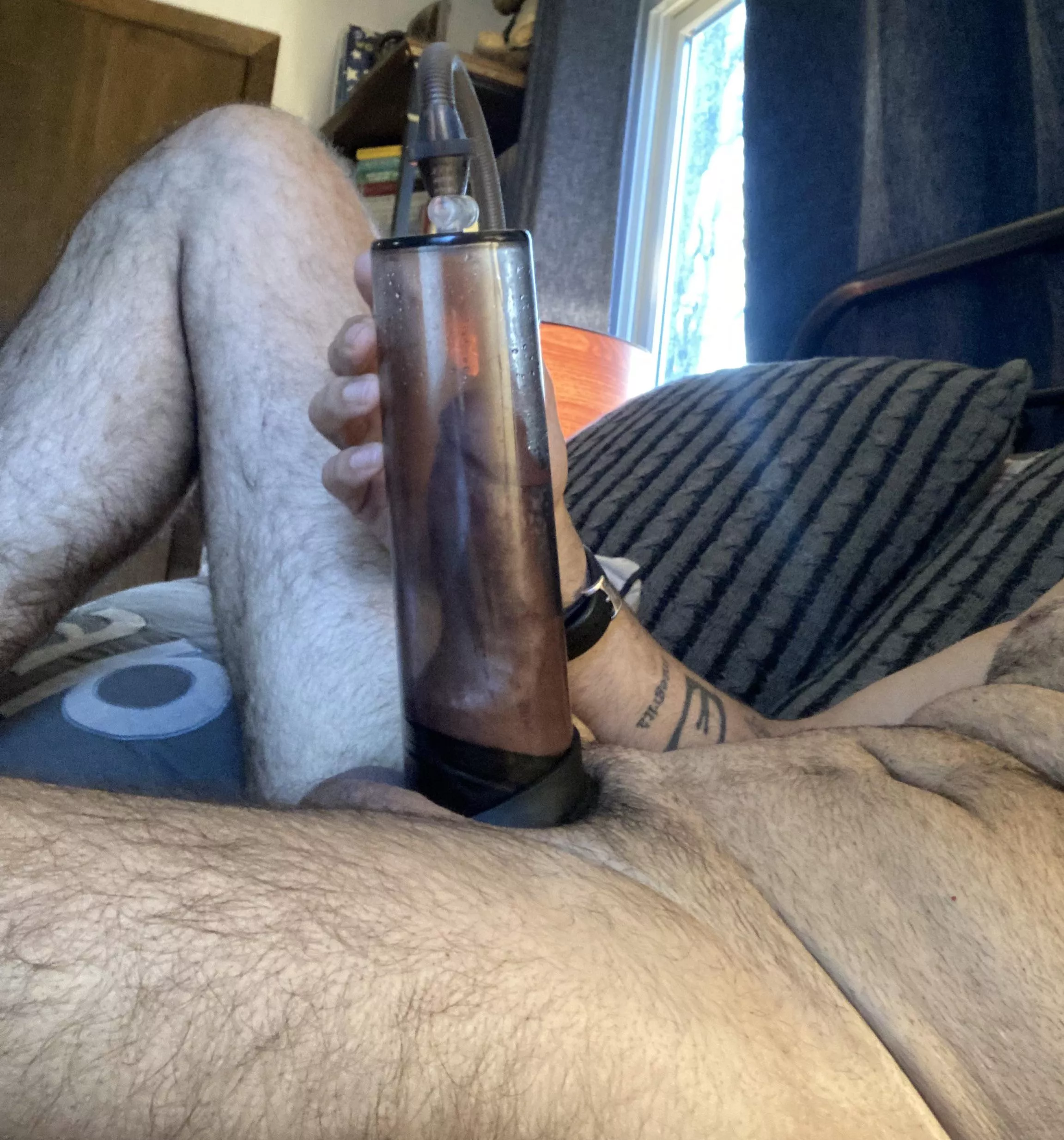 Solid pump time…anyone need a Skype bud to pump? Message me