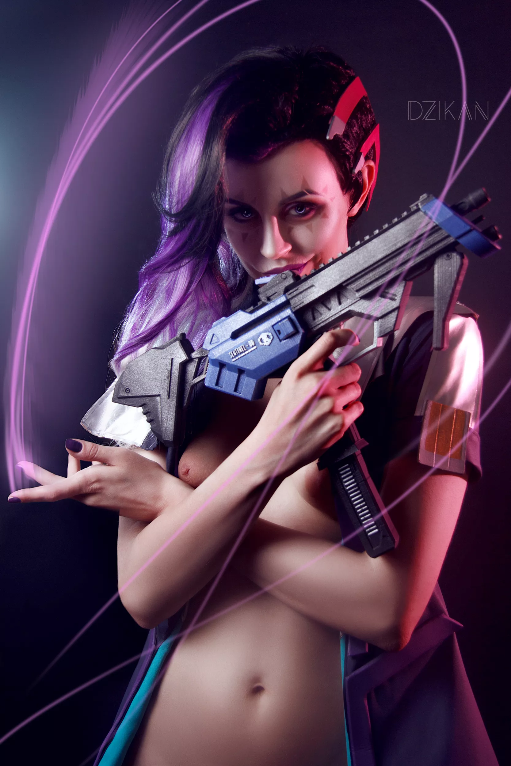 Sombra cosplay photoshoot by Dzikan