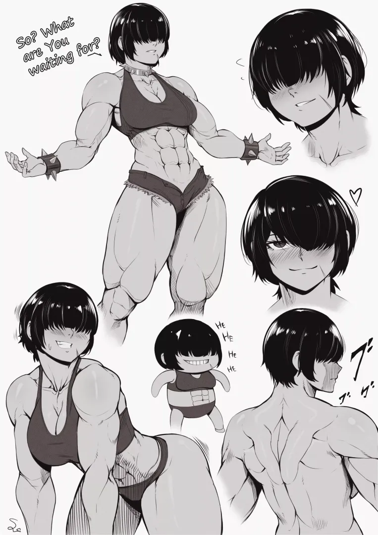 some drawings of this absolute unit (@SpeedL00ver)