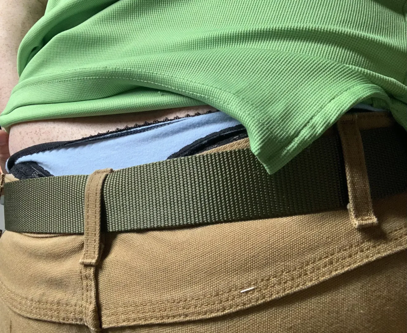 Some one saw my whale tail at the box store…😬😬