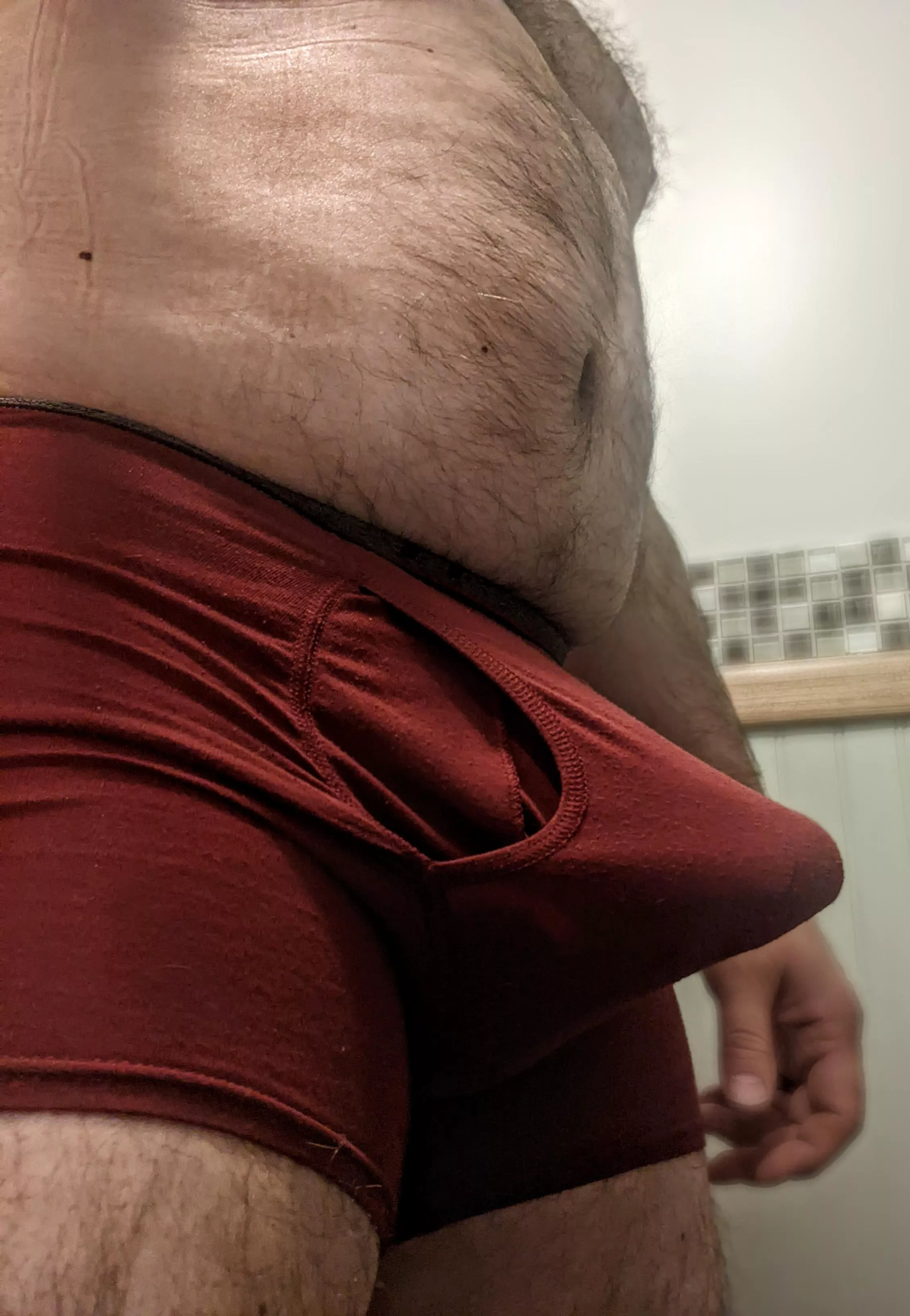 Someone is happy to be awake this early on a Saturday.