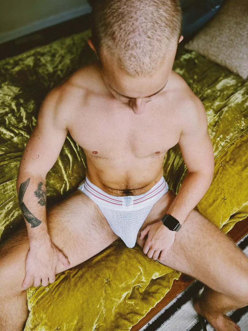 Something gets me excited about being in a jock