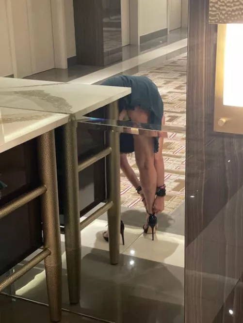 Something was wrong with my heel.