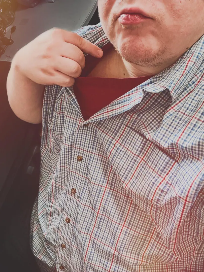 Sometimes I wear clothes. Who wants to take them off?
