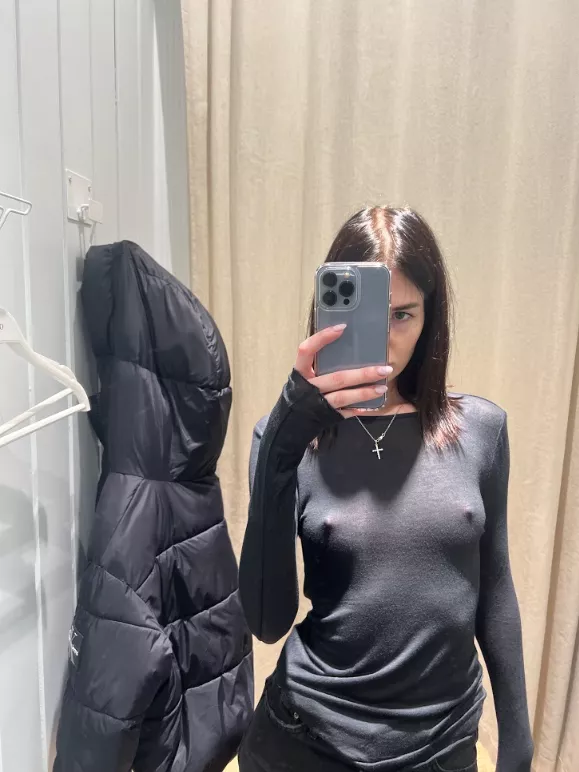 Sometimes it seems to me that I should still wear a bra