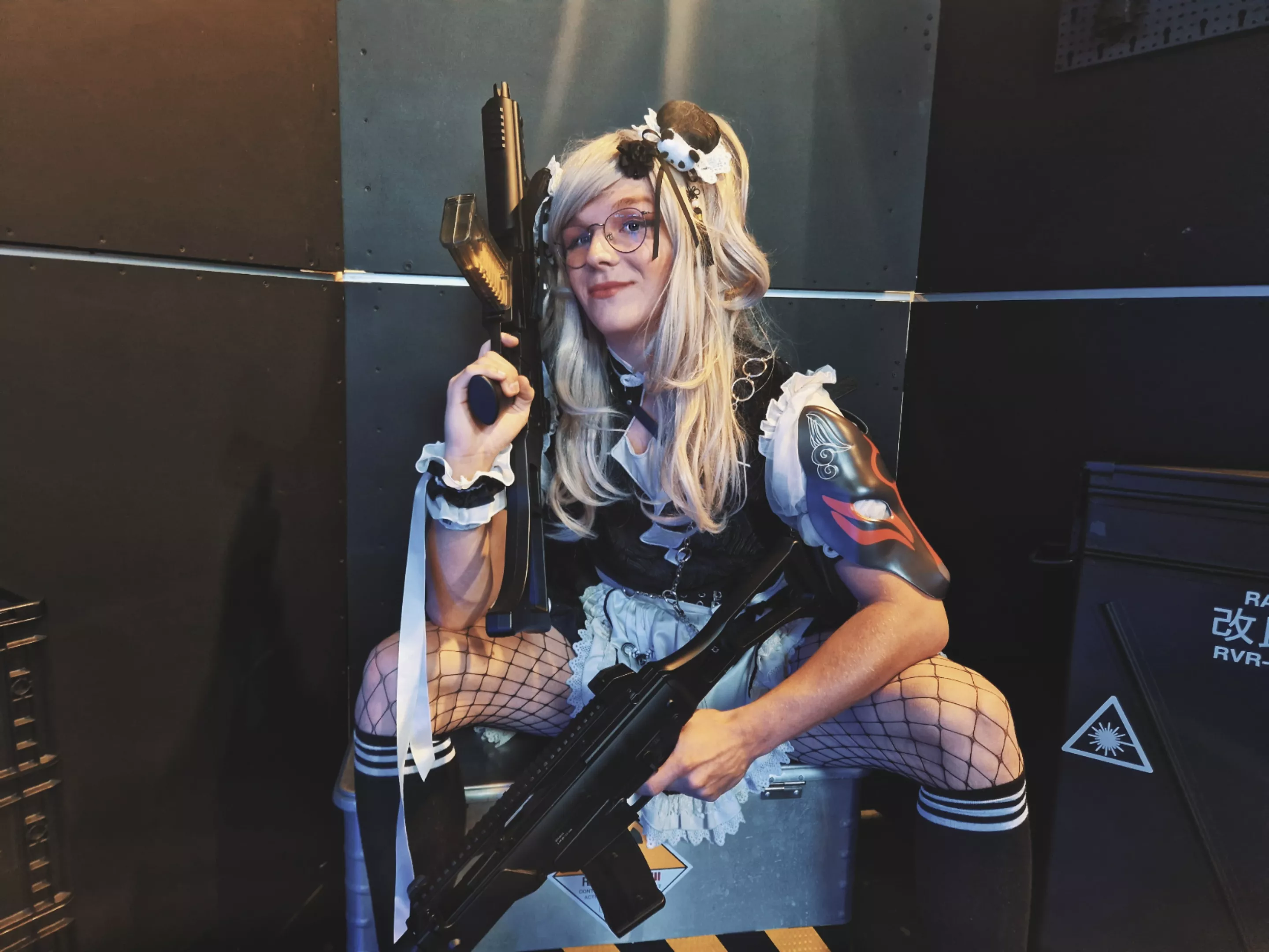 Sometimes they don't know what this Maid can do~