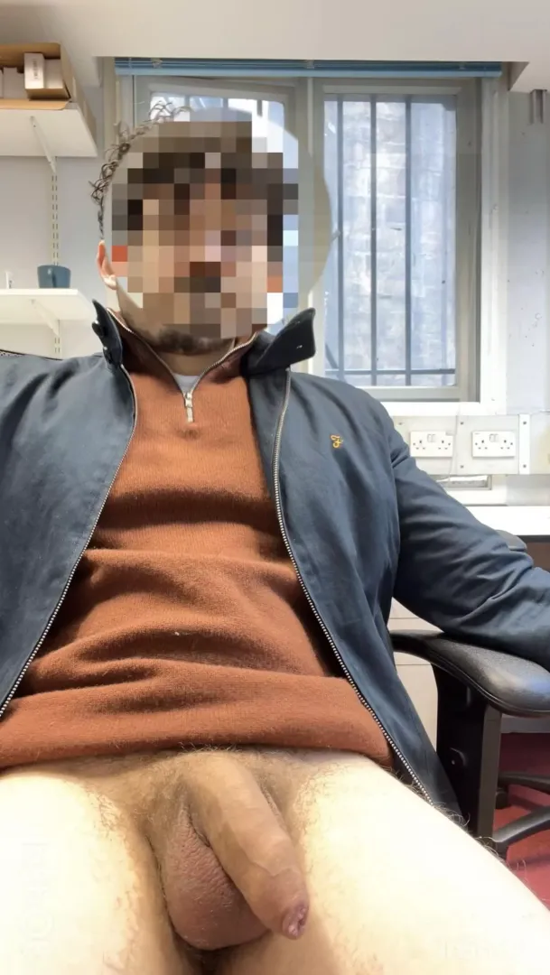 Sometimes you have to let it all hang out at the office