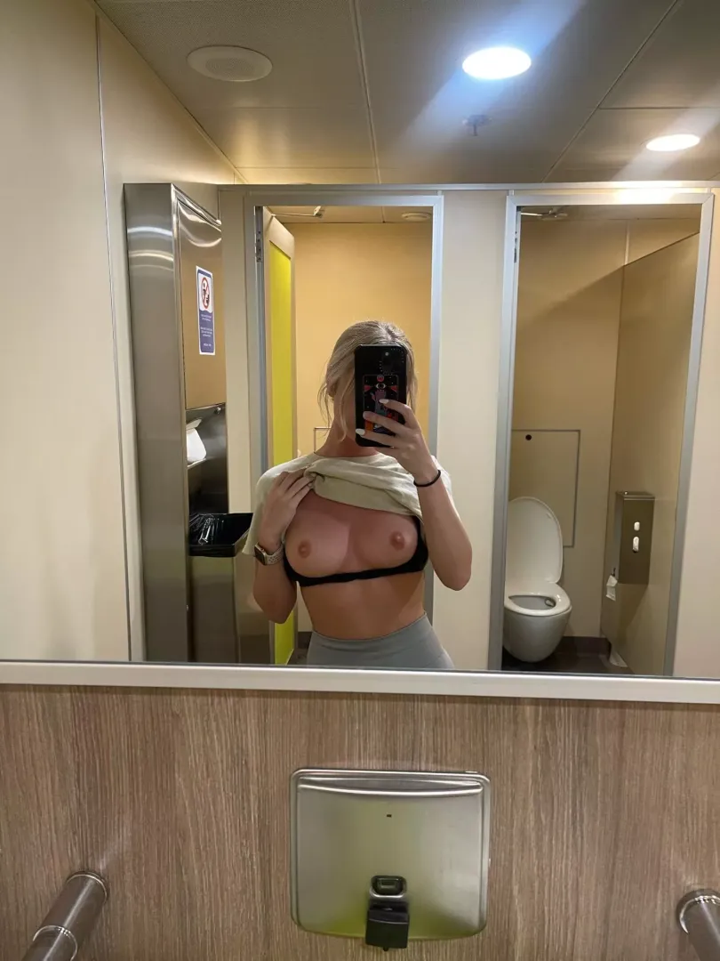 Sometimes you just have to take your tits out on the ferry [img]