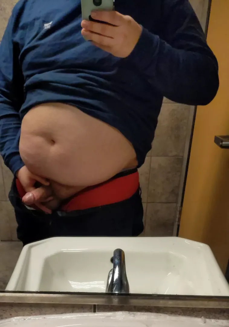Sometimes you just need to get sucked off in the work bathroom.