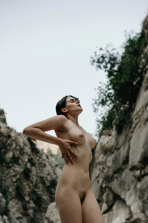 Somewhere in the canyon, self portrait