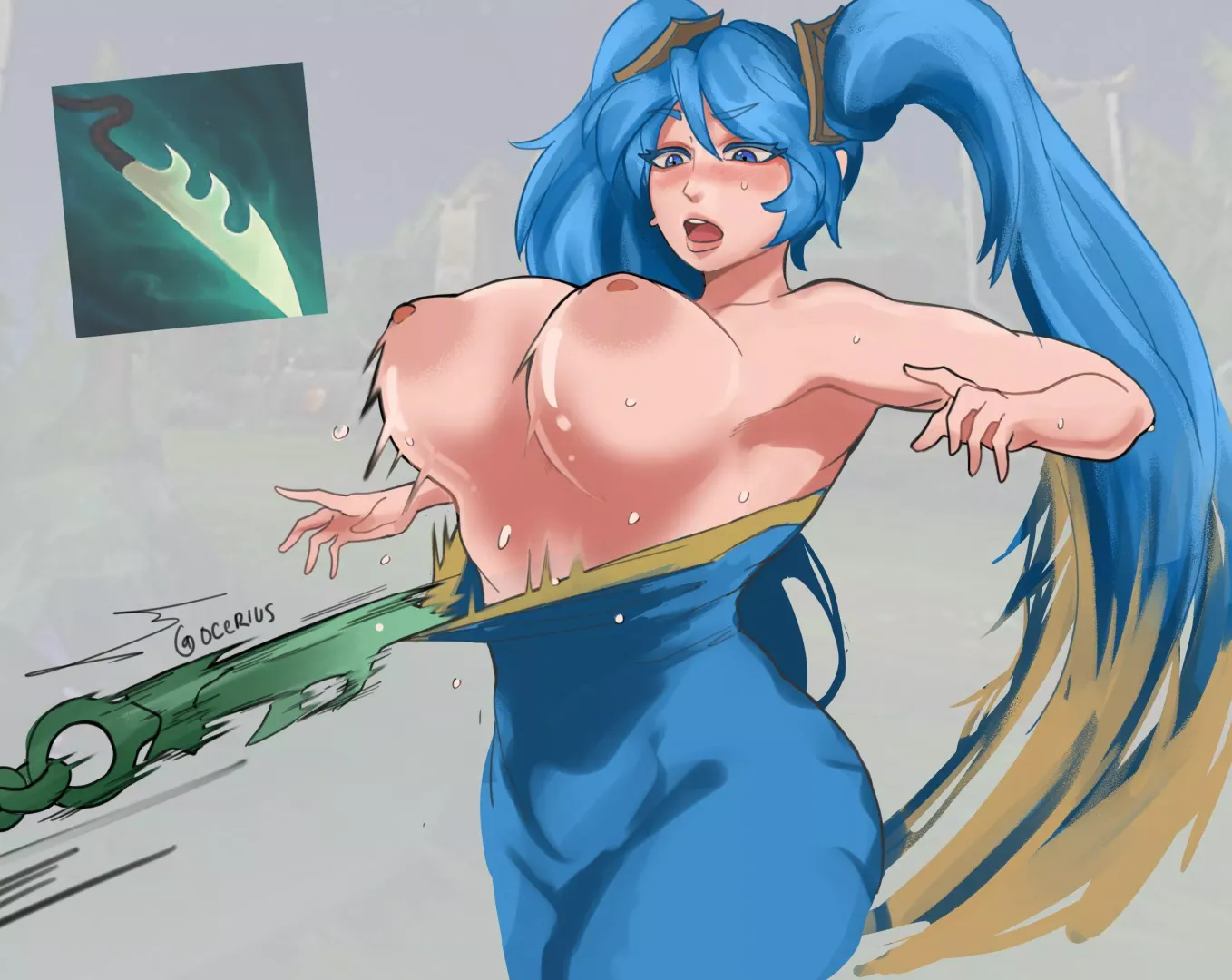 Sona X Pyke's Q. (Ocerius)