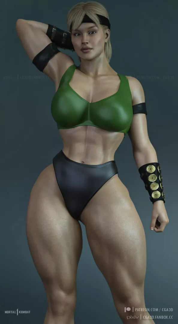 Sonya Blade (Cga3D) [Mortal Kombat]