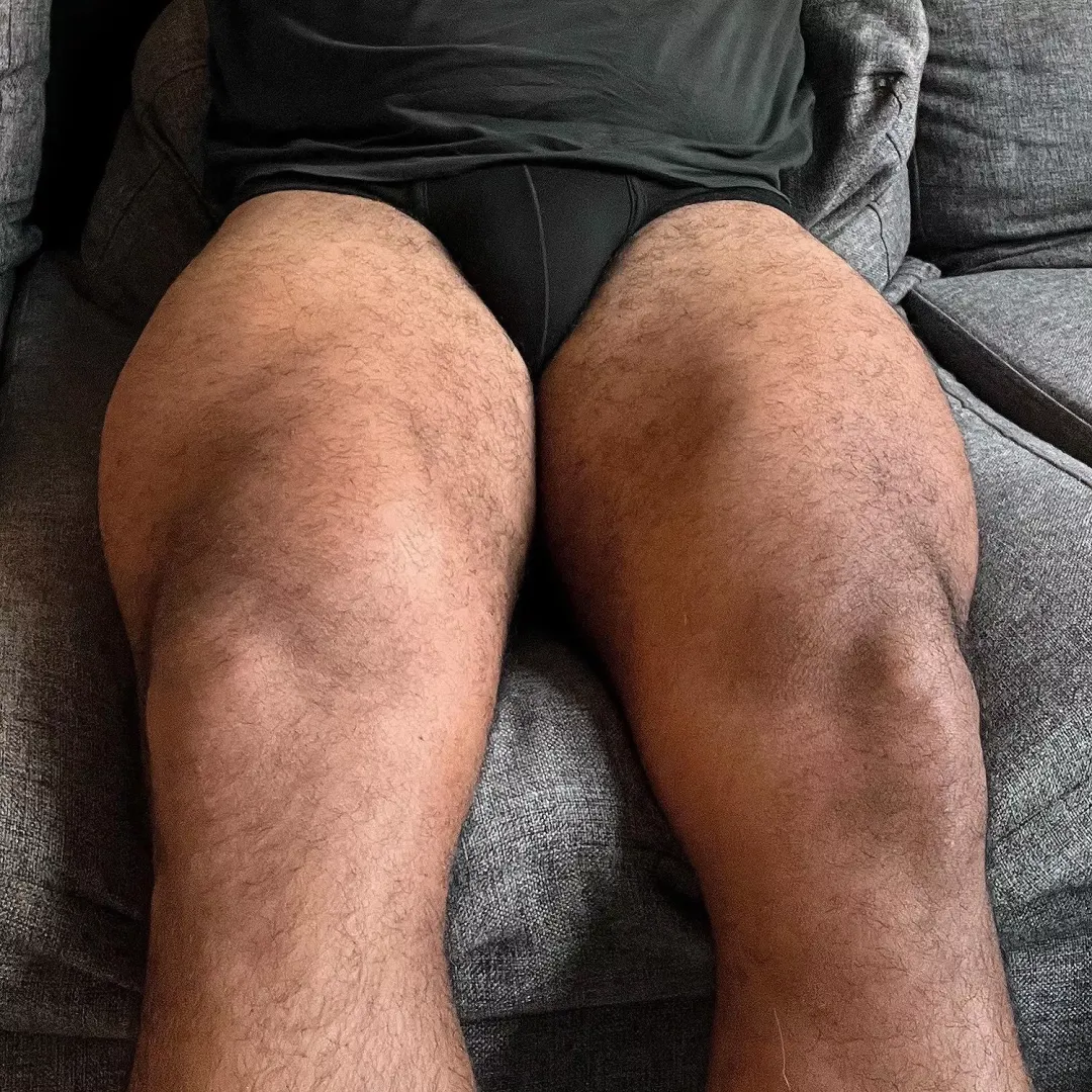 Sore after squats.