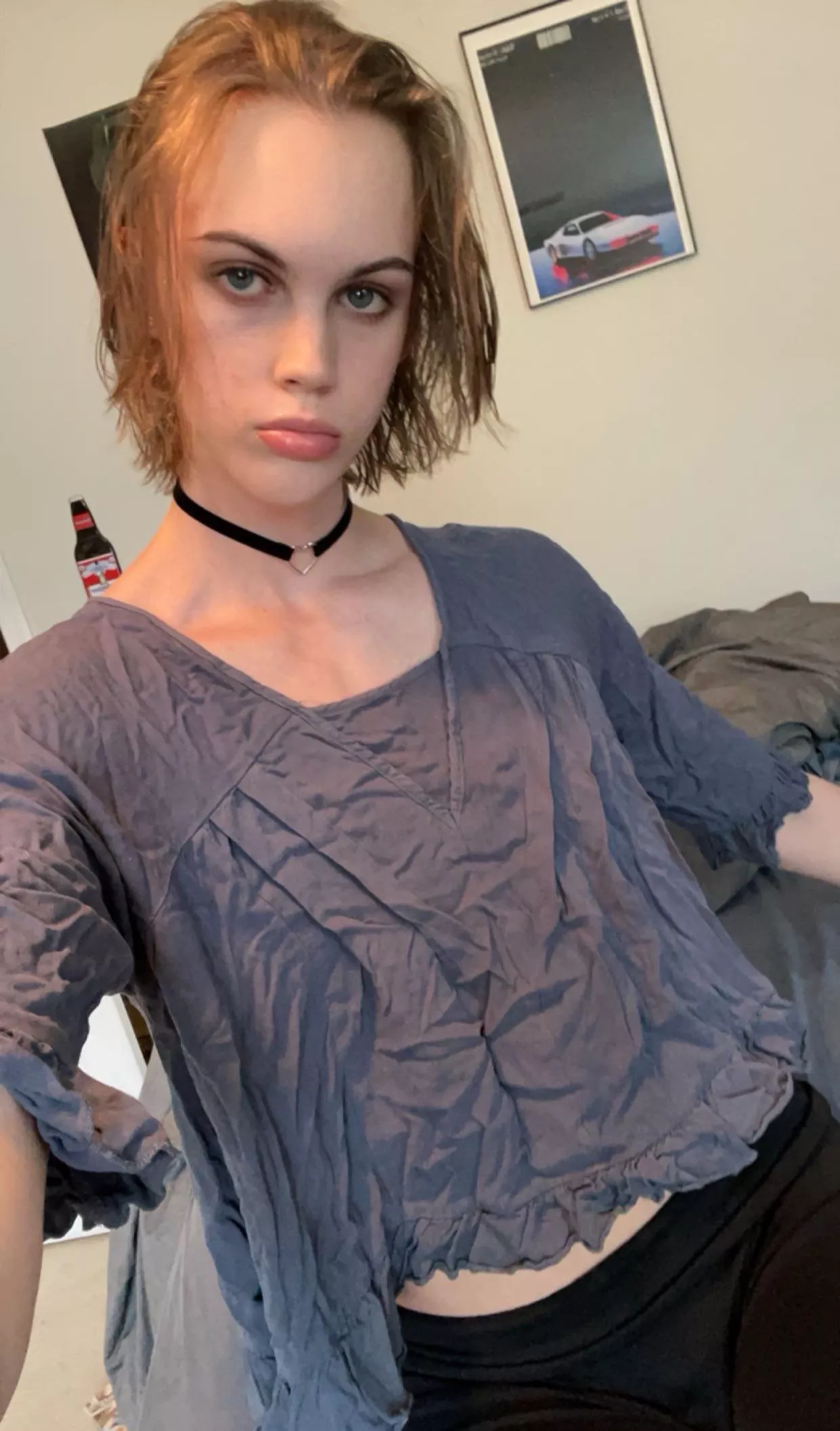 Sorry about the wrinkly shirt🙄