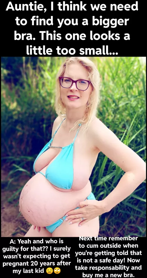 Sorry Auntie, it's all my fault 😅