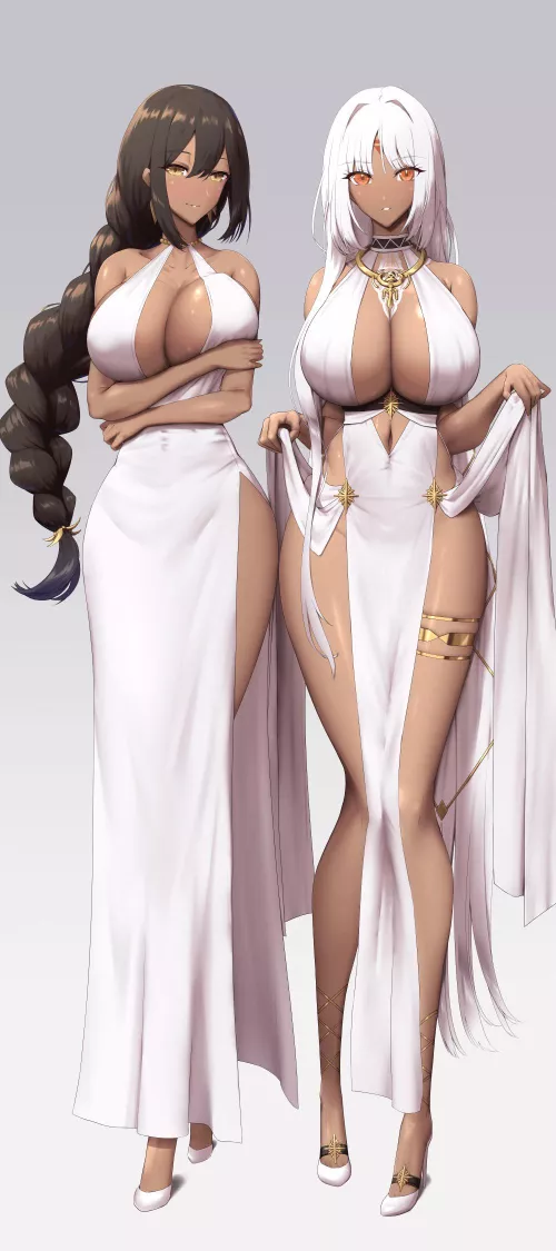 South Dakota and Massachusetts [Azur Lane]