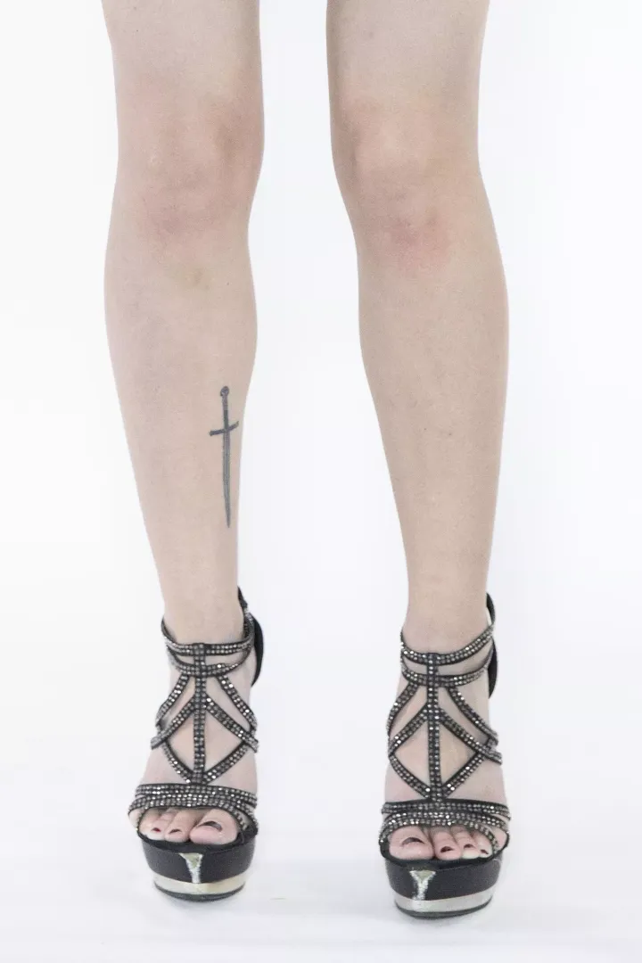 Sparkly heels