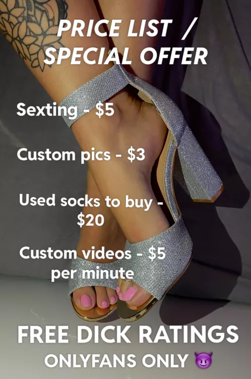 SPECIAL OFFER 😉