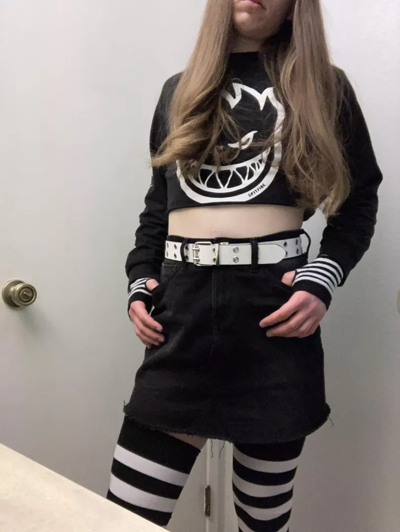 Spiced up the outfit a bit