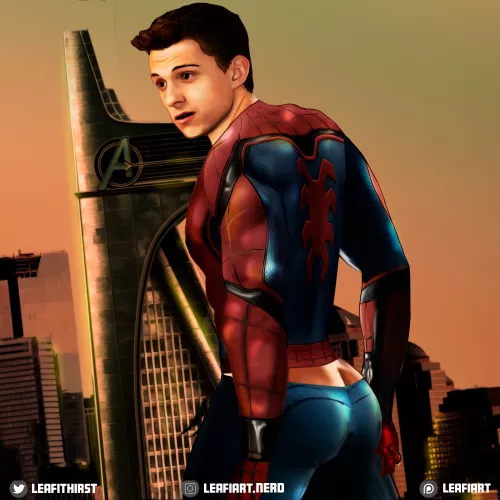Spidey-booty (@leafiart)