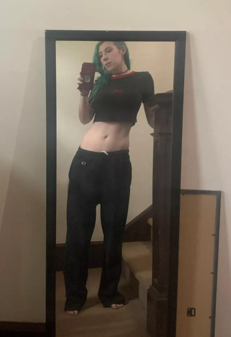 Spooky crop top