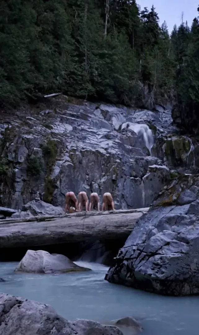 Spot the naked hooligans