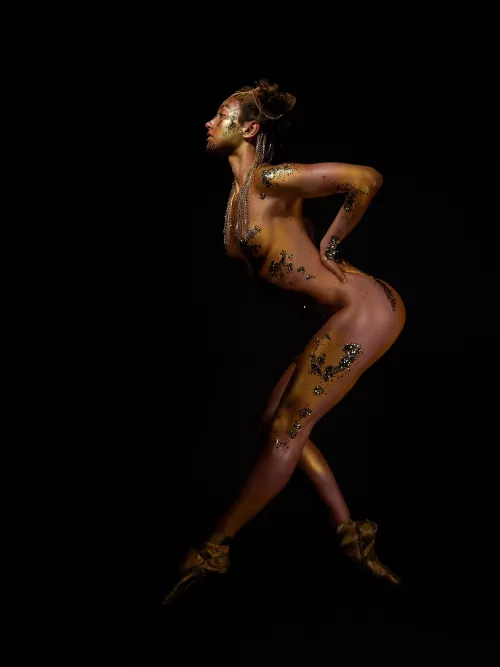 Sprayed gold!