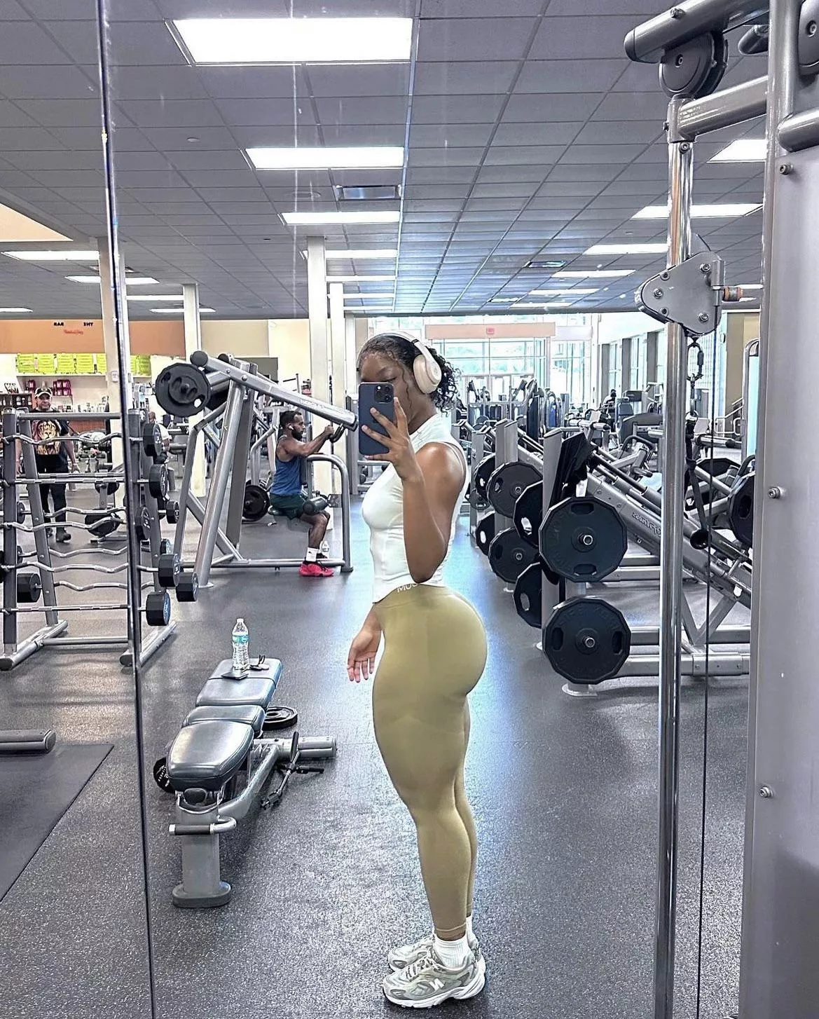 Standing straight