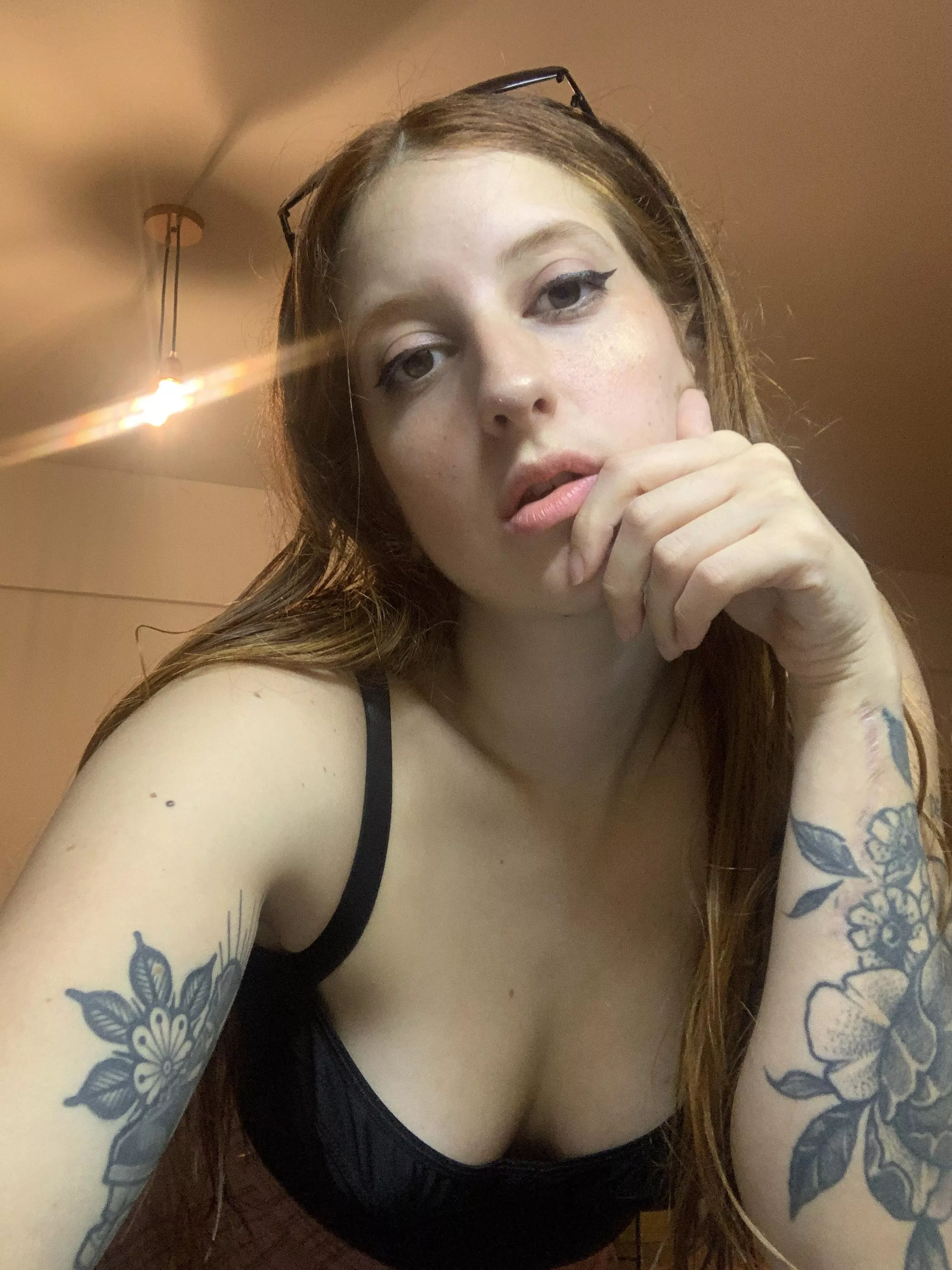 Staring at you